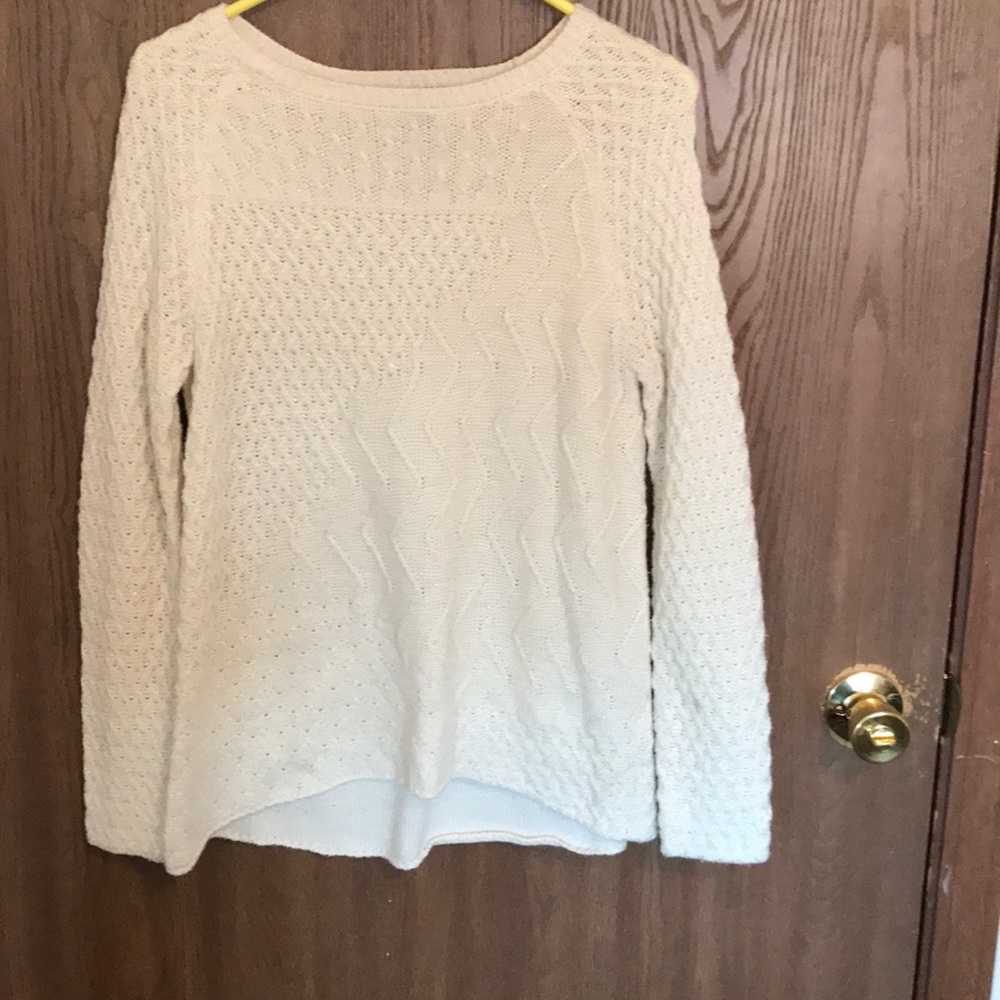 Nice white sweater